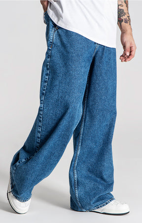 Light Blue Loose Jeans