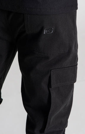 Black Explorer Cargo Pants