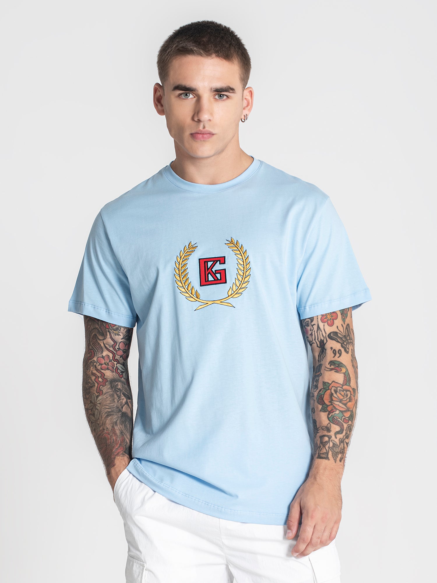 Blue Retro Tee