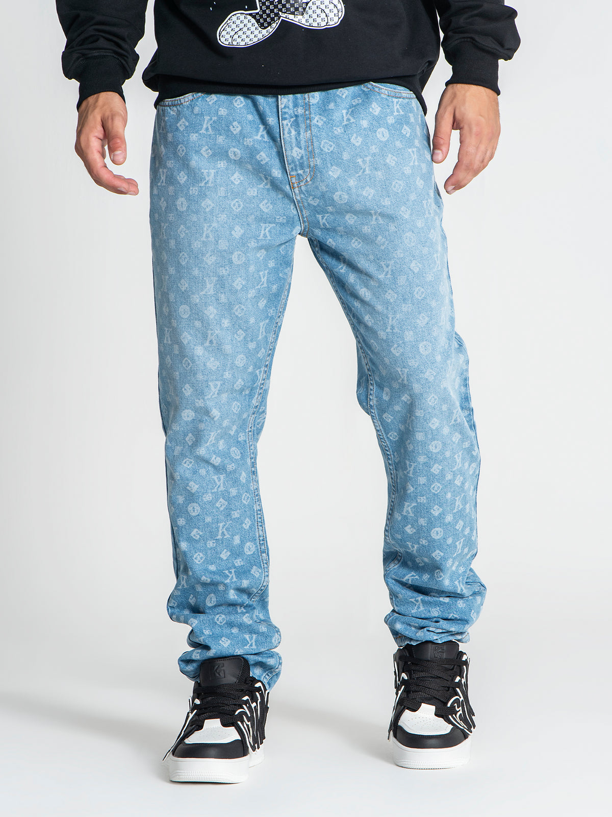 jeans / Light Blue Mania Straight Leg