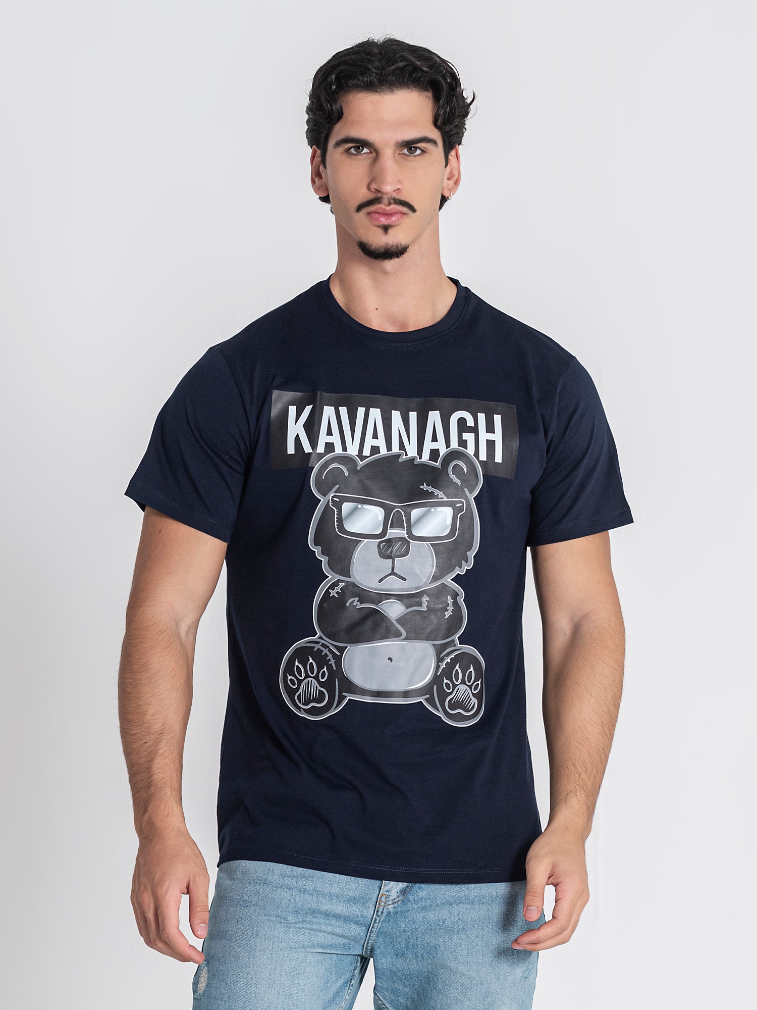 Dark Blue Bear Swag Tee