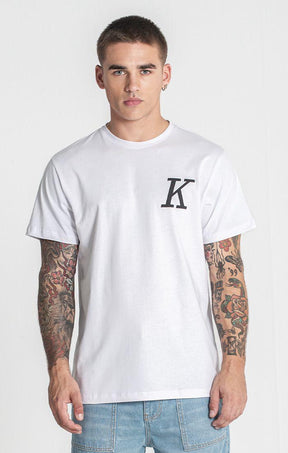 t-shirts / White K Tee