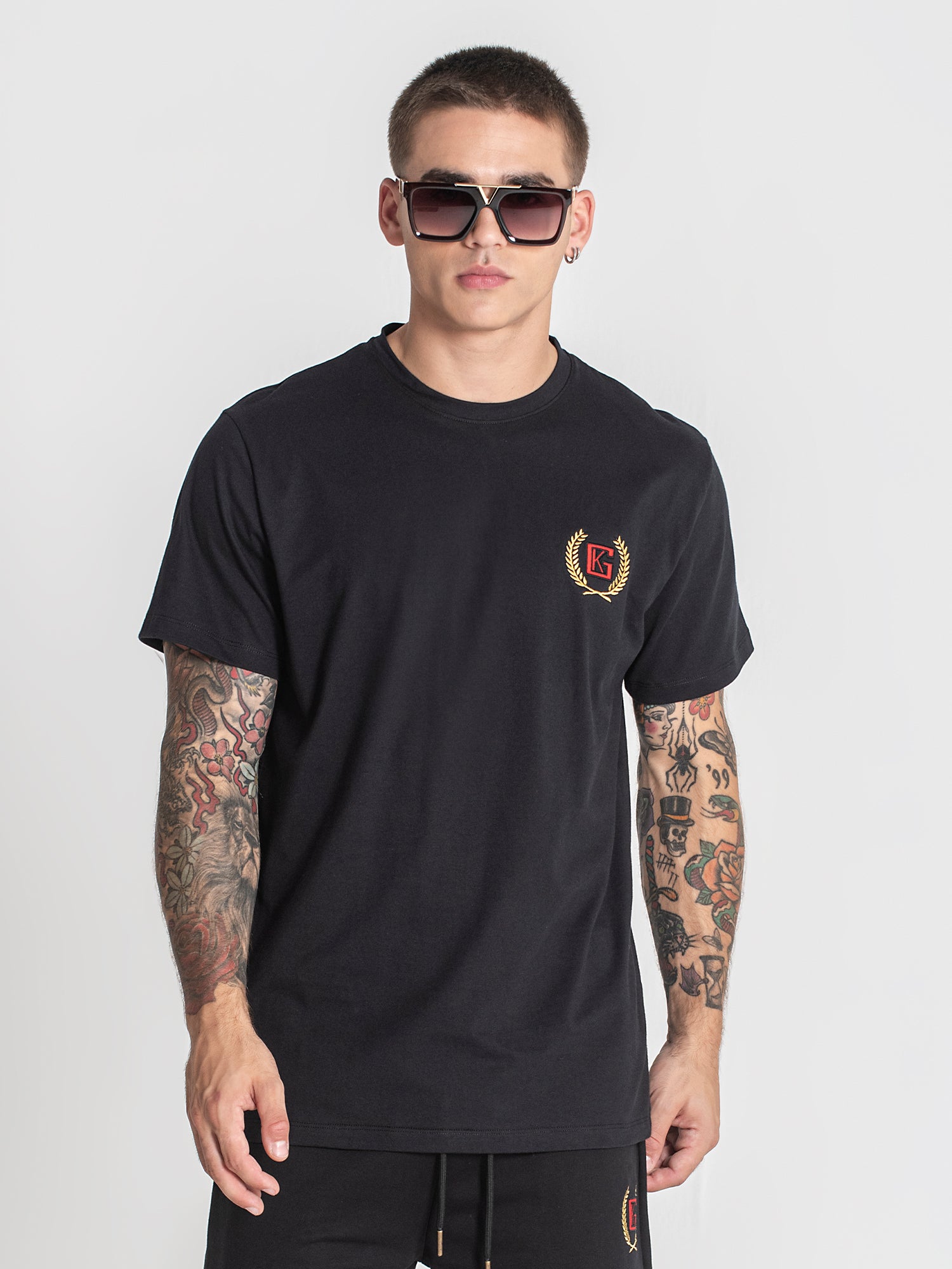 Black Retro Tee