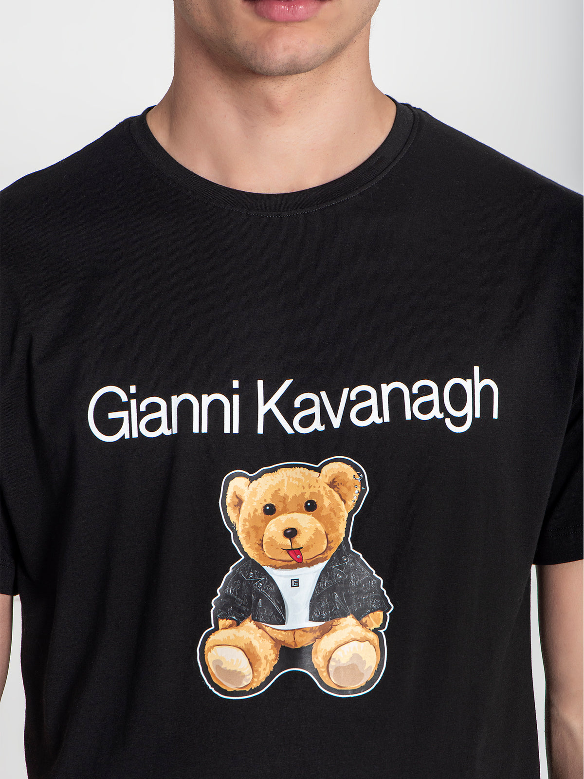 t-shirts / Black GK Teddy Bear Tee