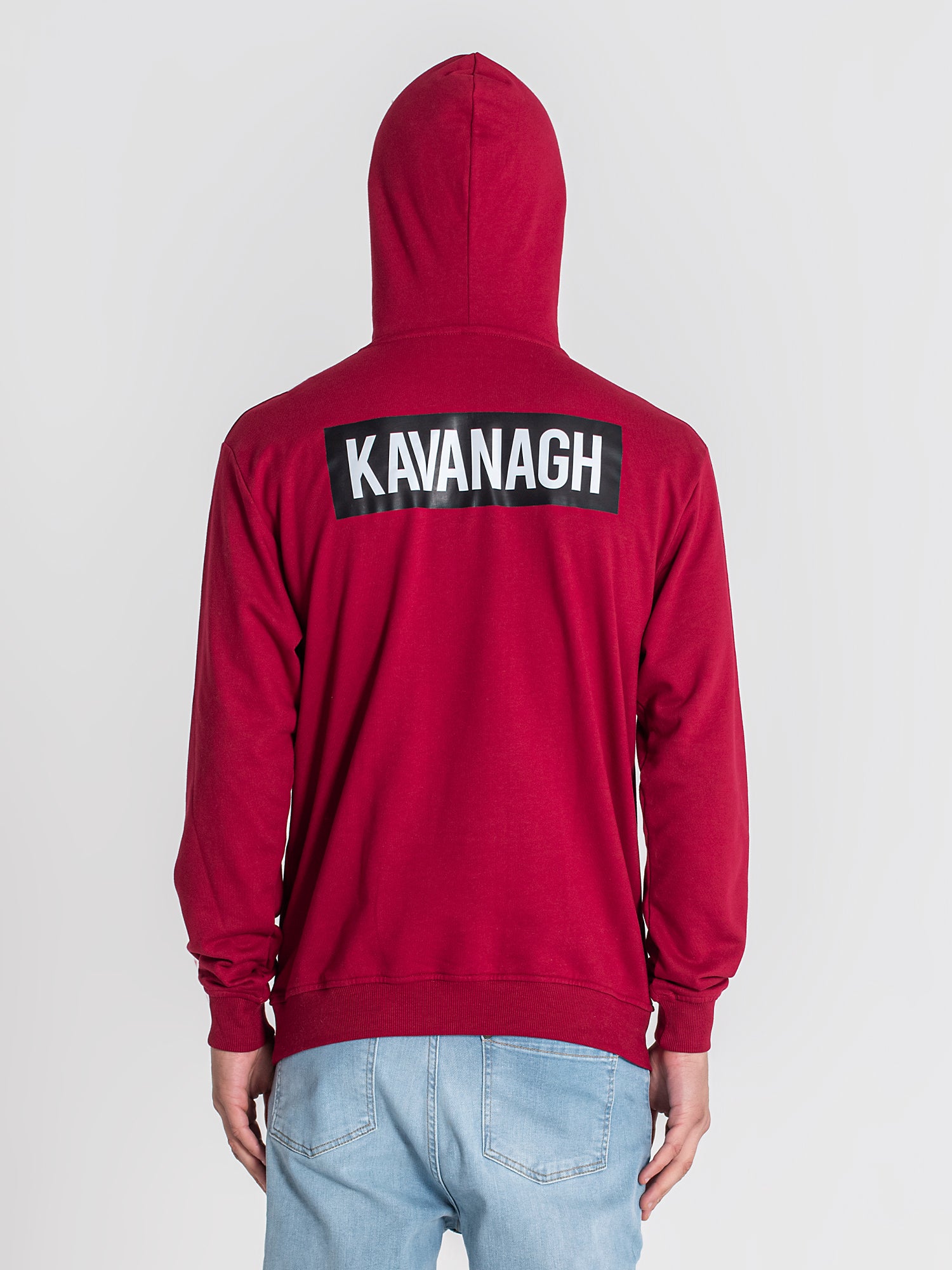 hoodies / Burgundy Alert Hoodie