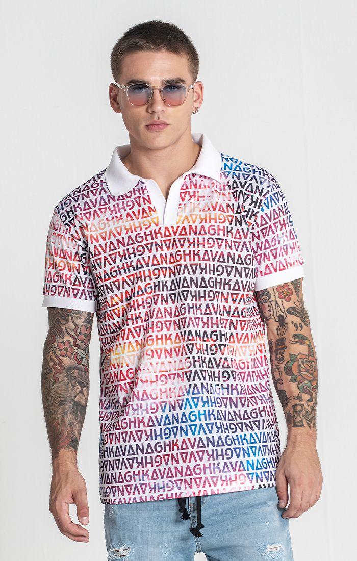 Multicolor Sunset Polo