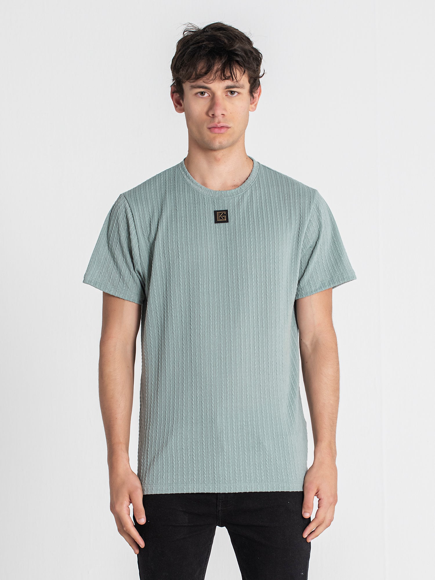 Green Texture Tee