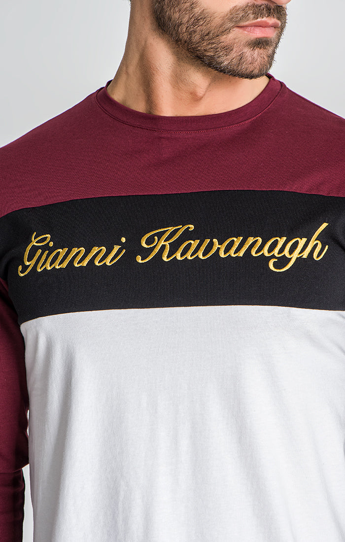 sweats / Burgundy Imperial Longlseeve Tee