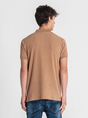 polos / Camel Texture Polo