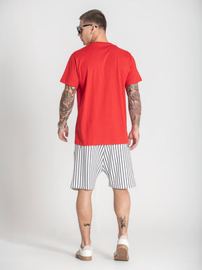 t-shirts / Red Retro Tee