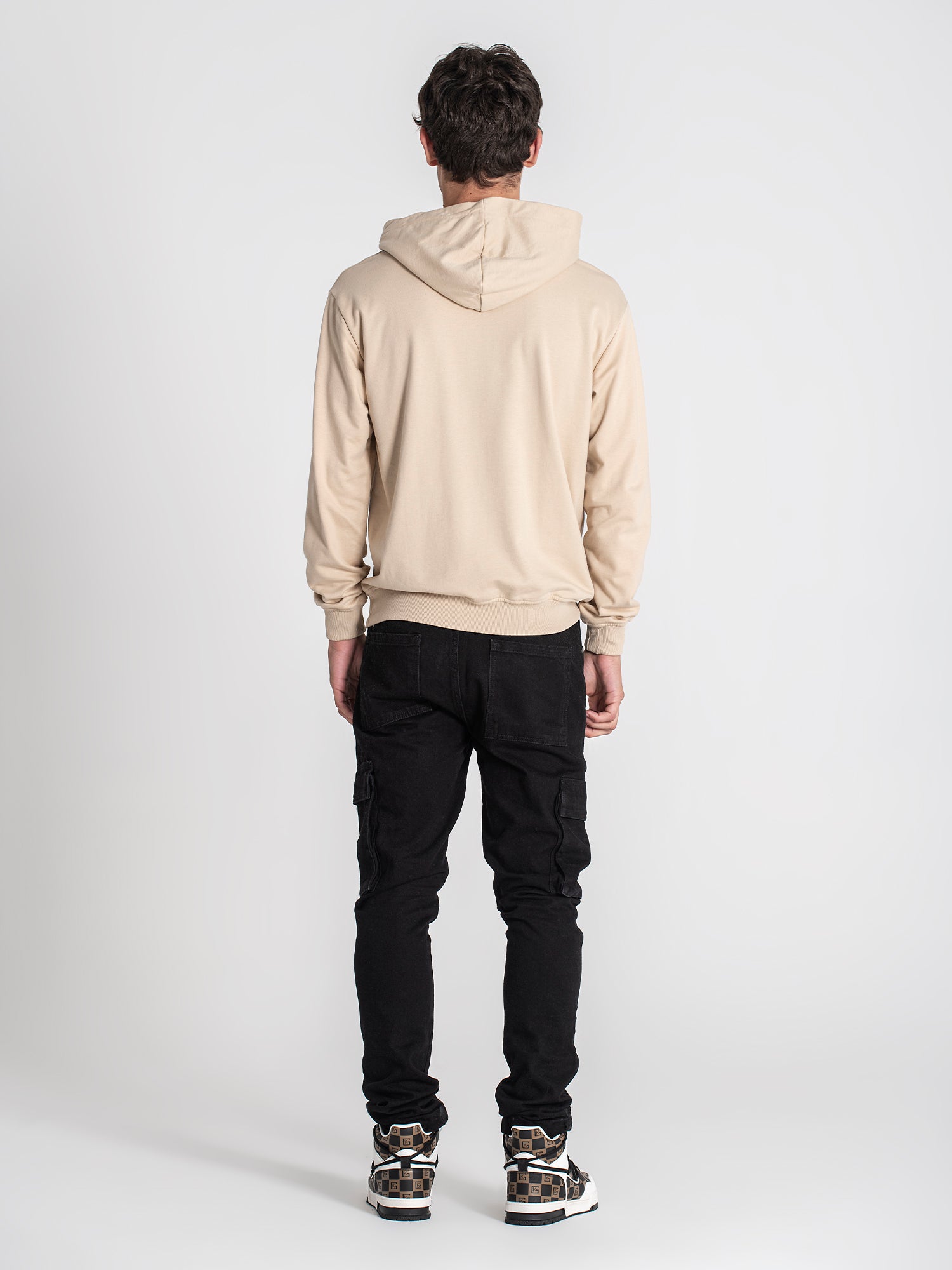 hoodies / Beige Doppelganger Hoodie