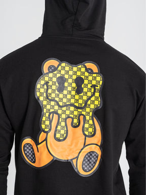 hoodies / Black Melting Bear Hoodie