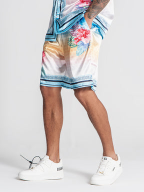 shorts / Blue Tropicana Shorts