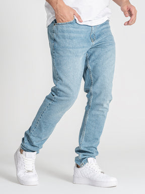 jeans / Light Blue Straight-Leg Jeans