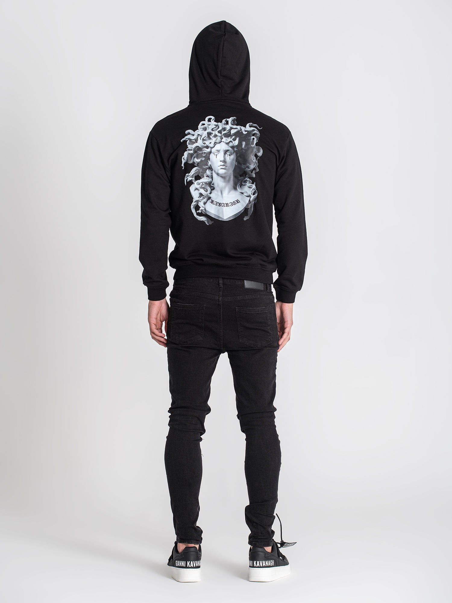 zip jackets / Black Medusa Hoodie Jacket