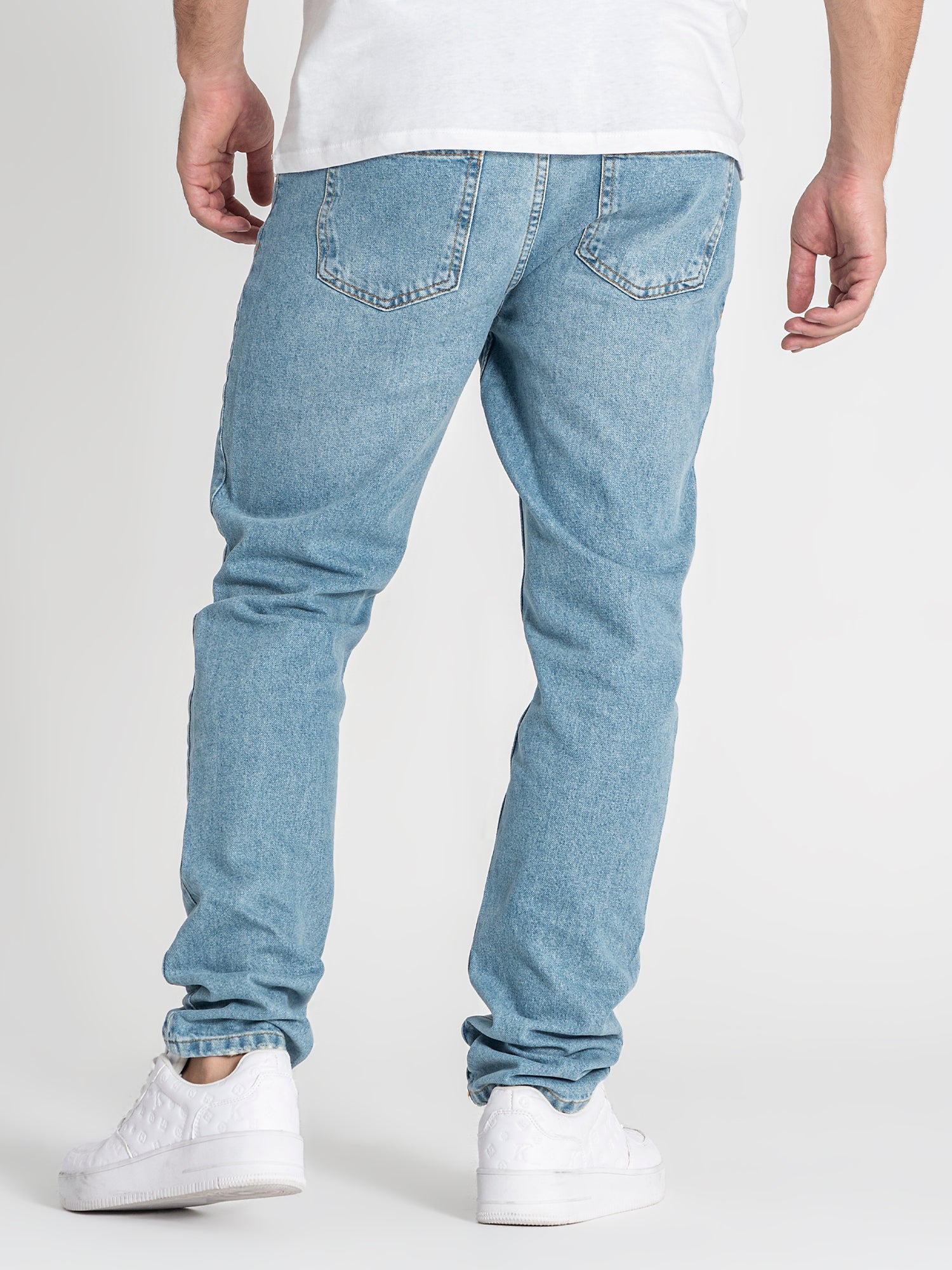 jeans / Light Blue Straight-Leg Jeans