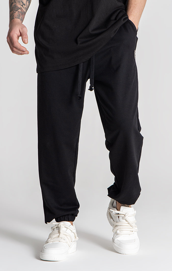 Black Unity Loose Joggers