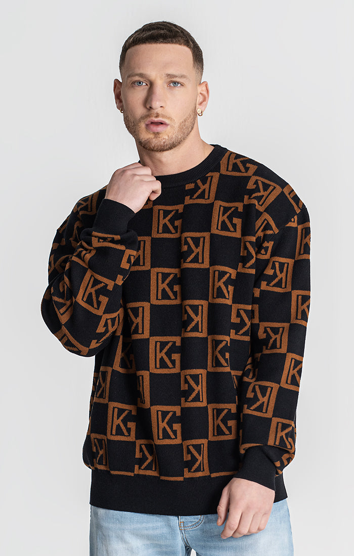 Brown Clone Sweater