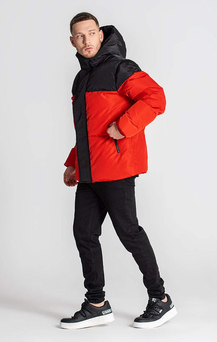 Red Sauce Puffer Jacket