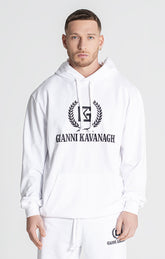 White Unity Oversized Hoodie