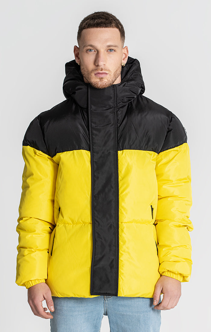 Yellow Sauce Puffer Jacket