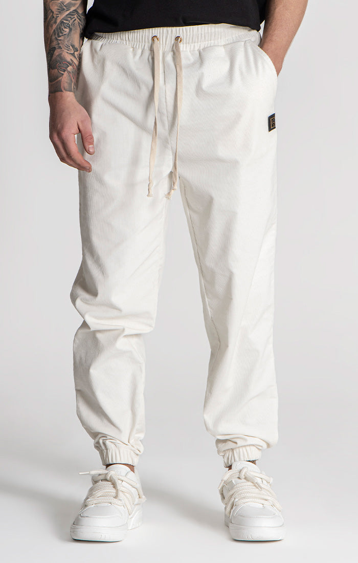 Beige Corduroy Pants