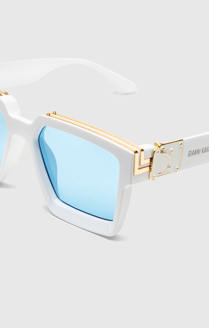 White Fashionista Sunglasses