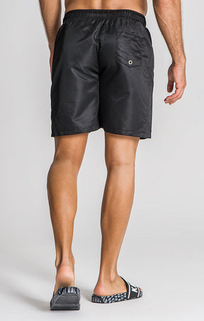 Black Dimension Swimshorts