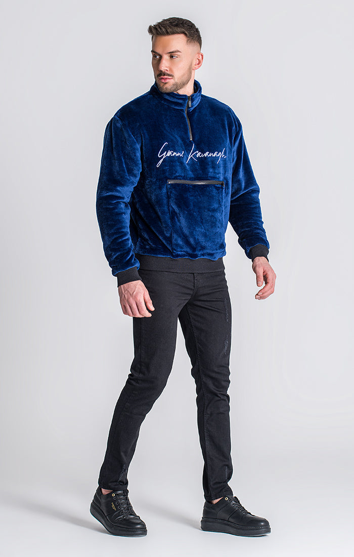 Blue Signature Sherpa Sweat